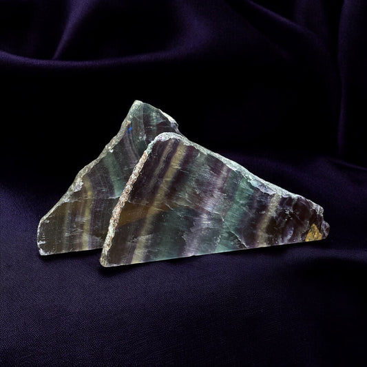 Rainbow Fluorite Slab