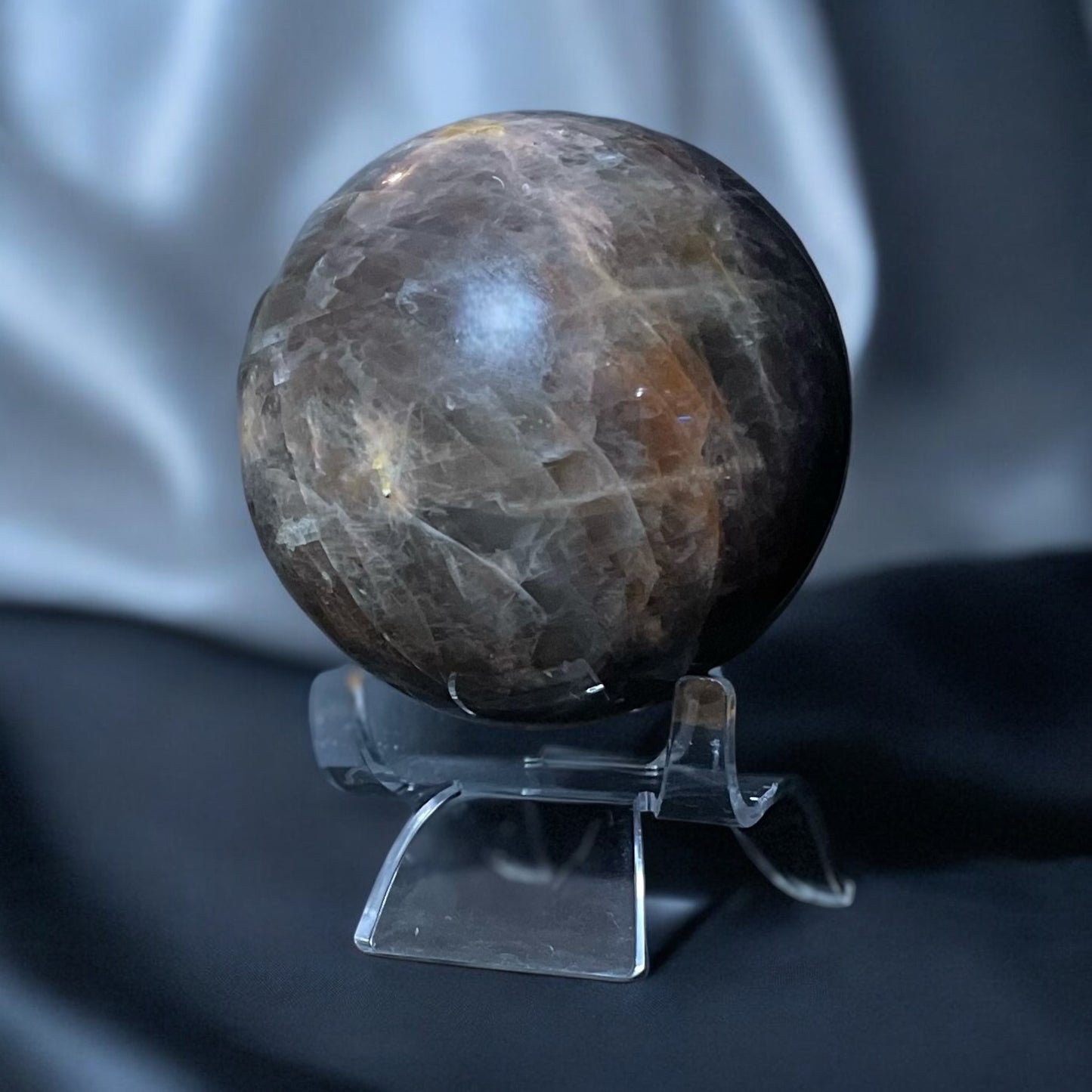 Black Moonstone Sphere