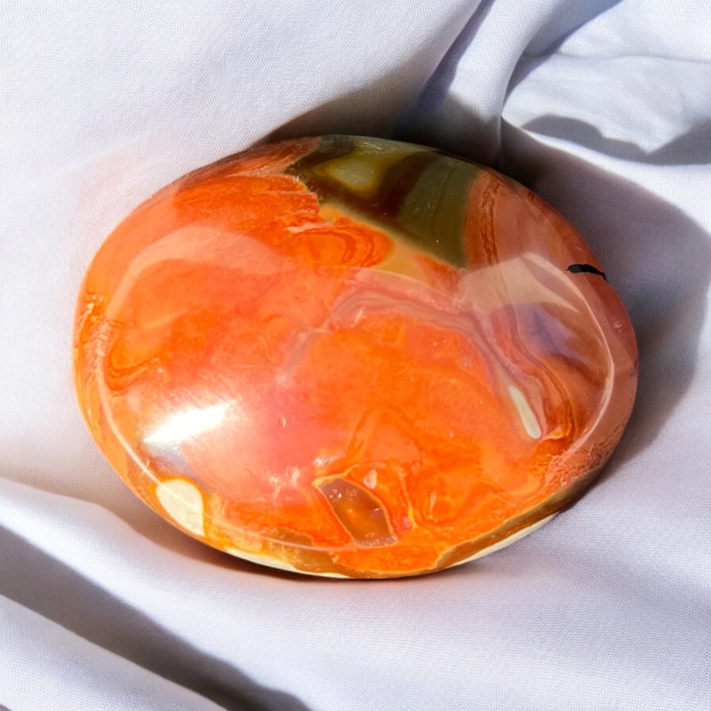 Polychrome Jasper Pebble