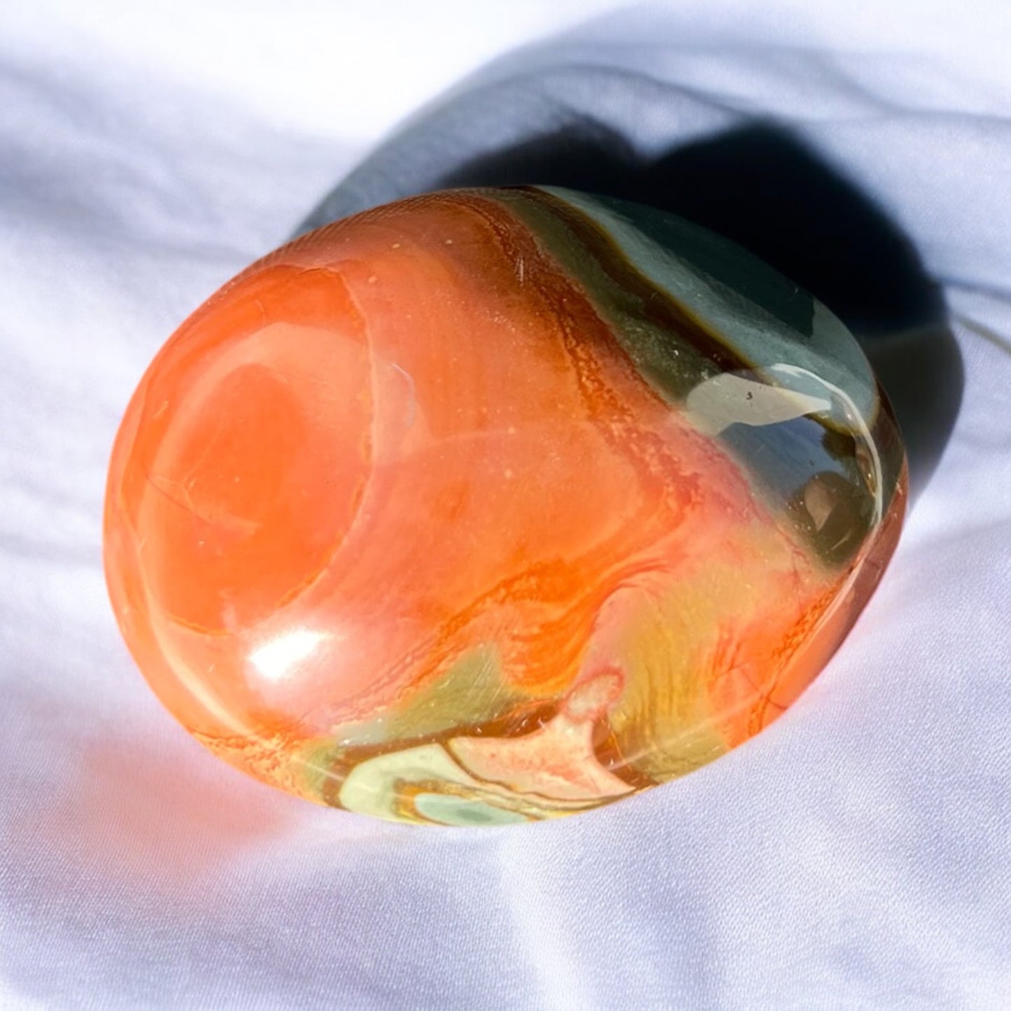 Polychrome Jasper Pebble