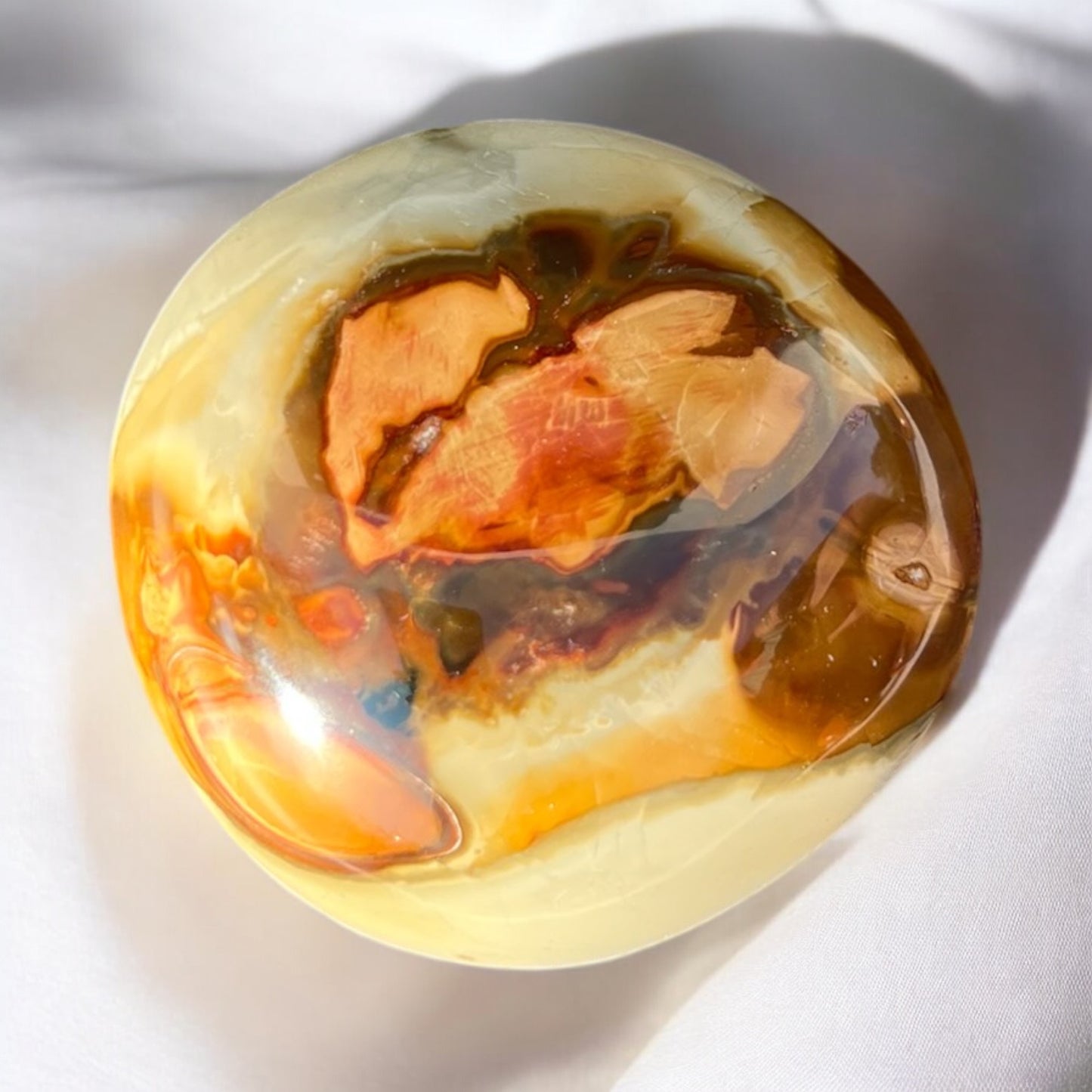 Polychrome Jasper Pebble