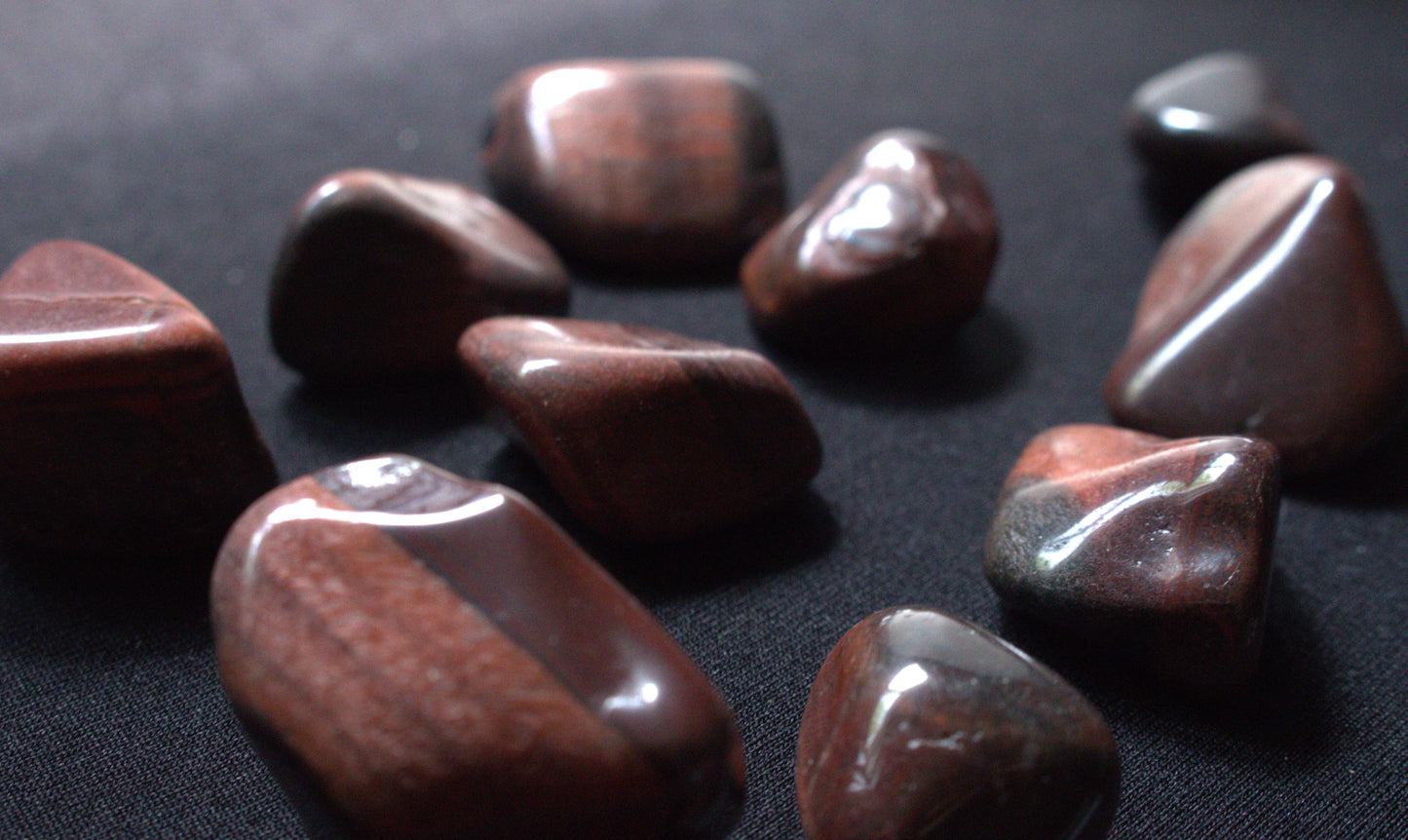 Red Tiger Eye Tumbled