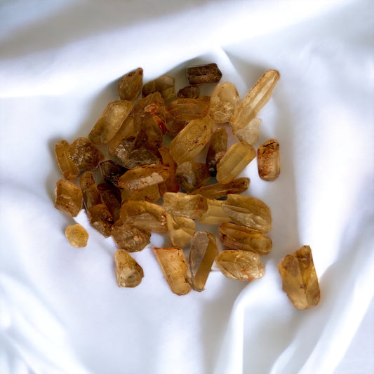 Natural Citrine Rough Crystal Point Chunk