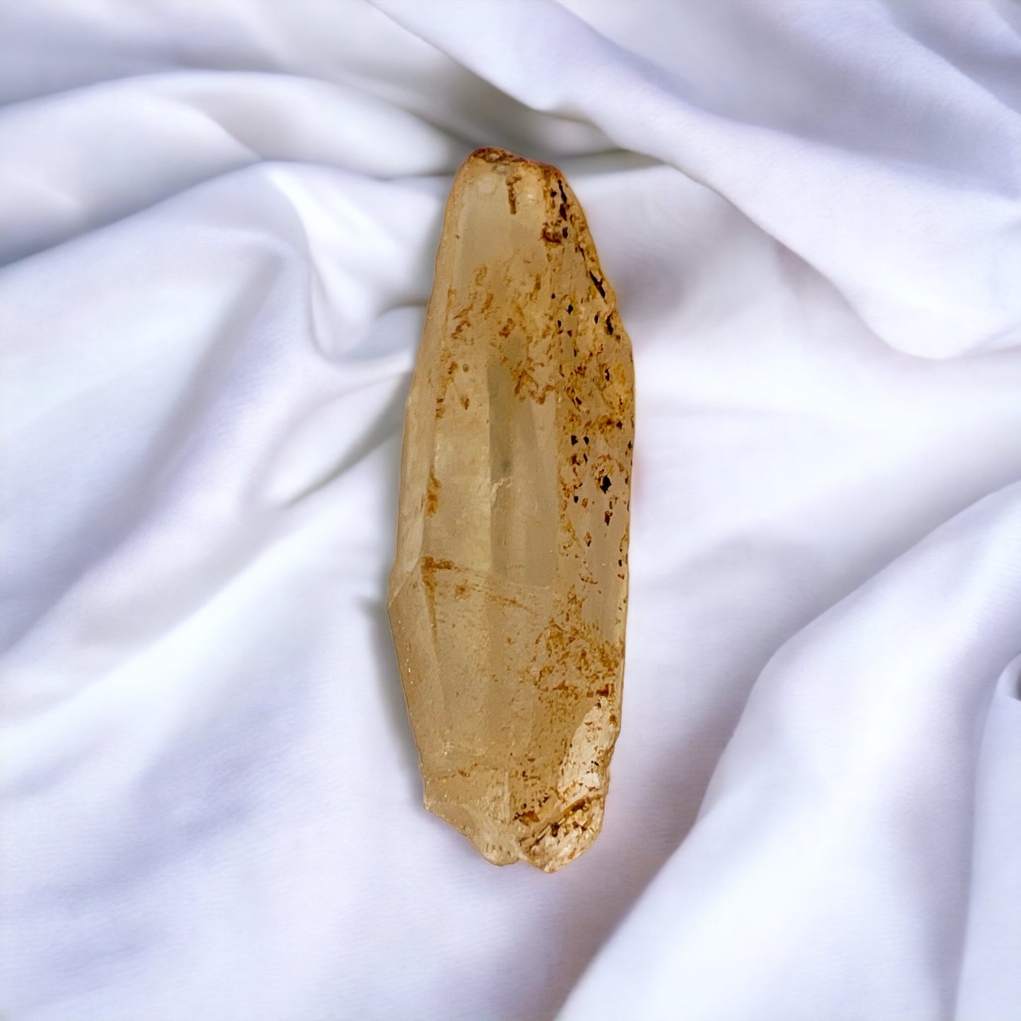 Natural Citrine Rough Crystal Point Chunk